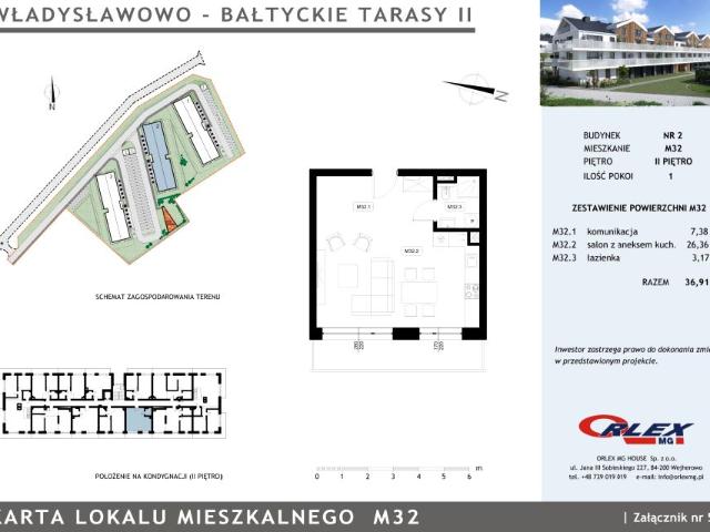 Mieszkanie 36,9m²