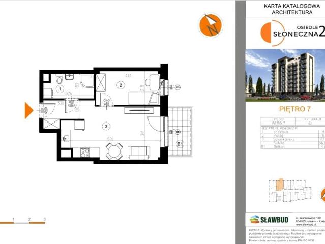 Mieszkanie 36,9m²