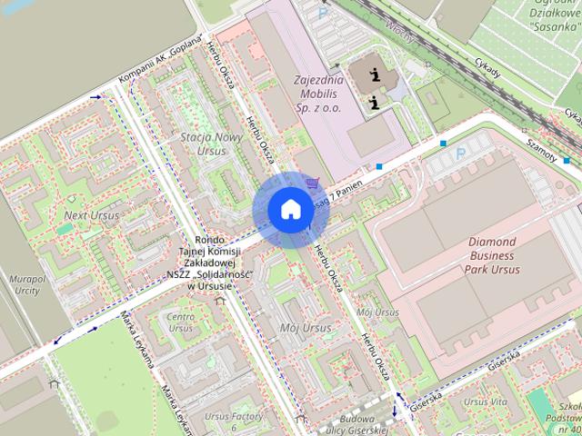 mieszkanie 36m2, 2 pokoje, ursus, herbu oksza 4