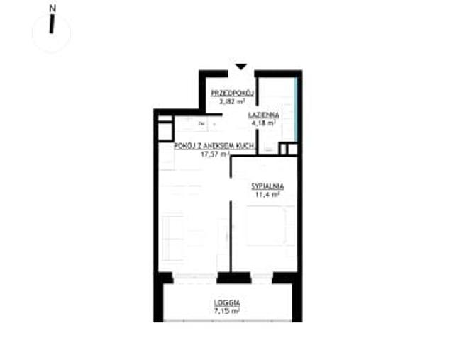Mieszkanie 36m²