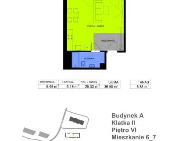 Mieszkanie 36m²