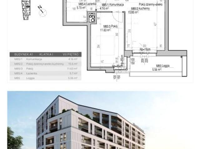 Mieszkanie 37,1m²