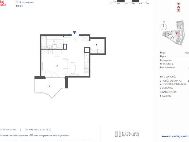 Mieszkanie 37,2m²