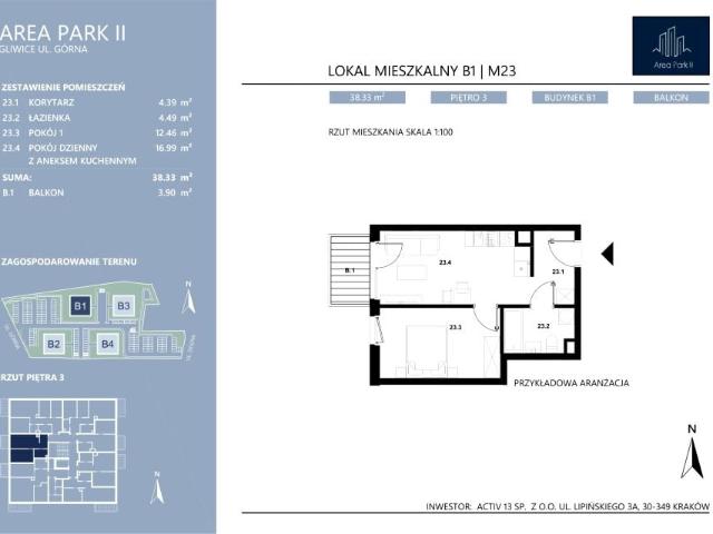 Mieszkanie 37,2m²