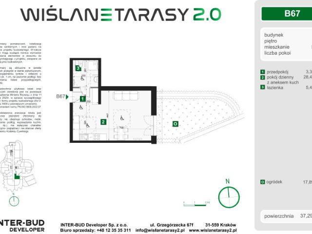 Mieszkanie 37,3m²