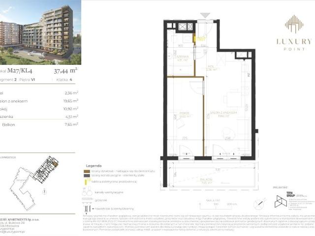 Mieszkanie 37,4m²