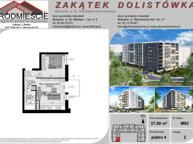 Mieszkanie 37,5m²