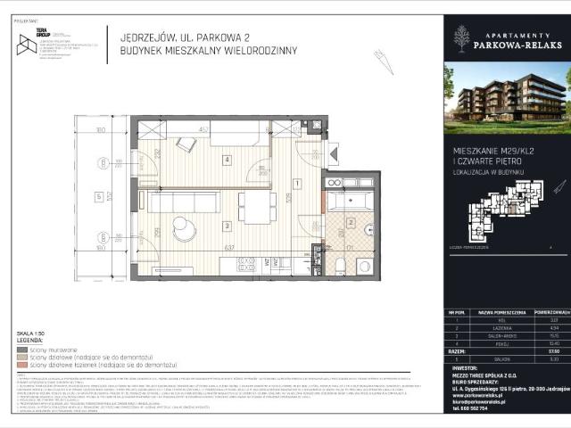 Mieszkanie 37,5m²