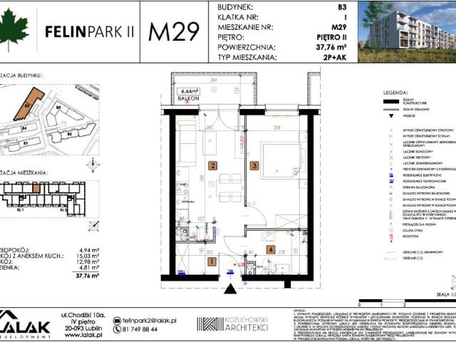 Mieszkanie 37,8m²