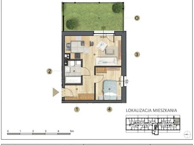 Mieszkanie 37,9m²