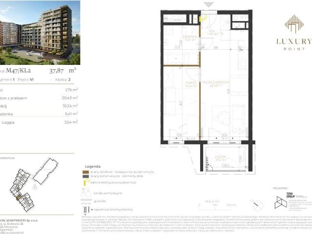 Mieszkanie 37,9m²