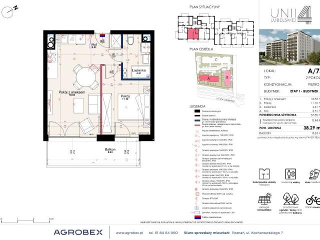 Mieszkanie 37,9m²