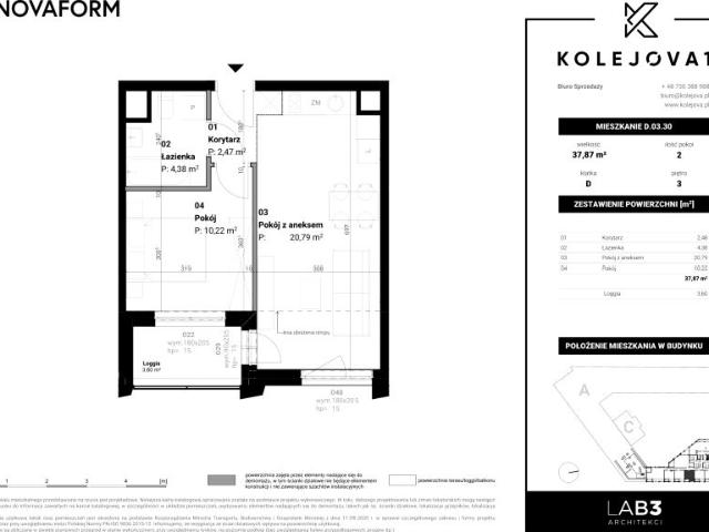 Mieszkanie 37,9m²