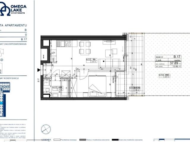 Mieszkanie 37,9m²