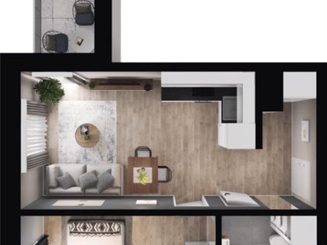 Mieszkanie 37,9m²