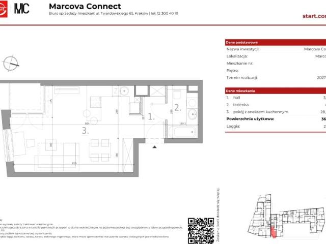 Mieszkanie 37m²
