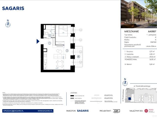 Mieszkanie 37m²