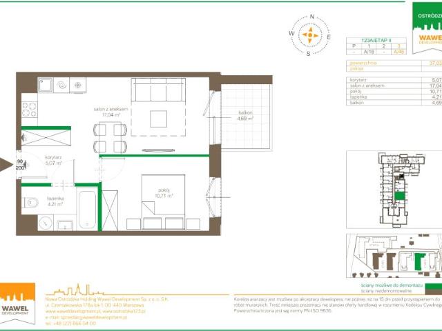Mieszkanie 37m²