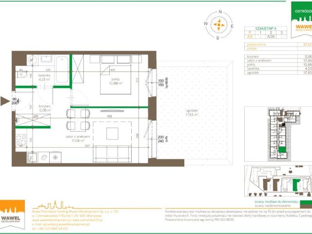 Mieszkanie 37m²