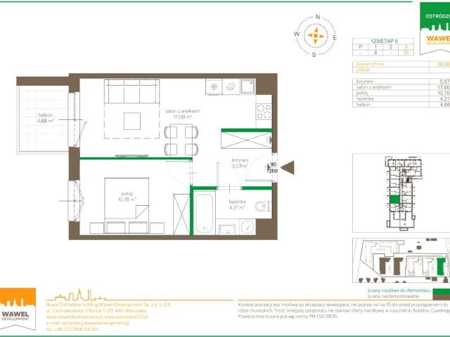 Mieszkanie 37m²
