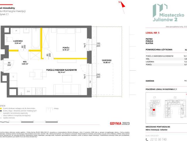 Mieszkanie 37m²