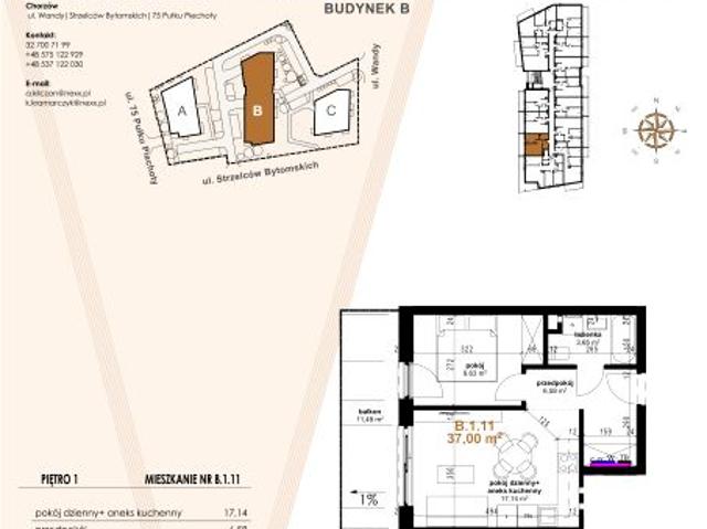 Mieszkanie 37m²
