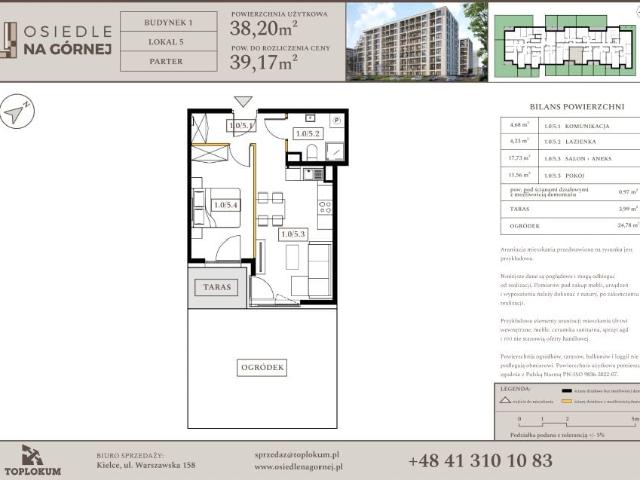 Mieszkanie 38,2m²