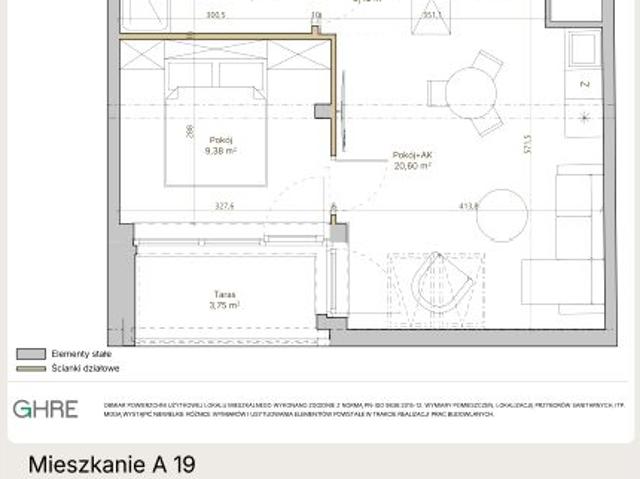 Mieszkanie 38,2m²