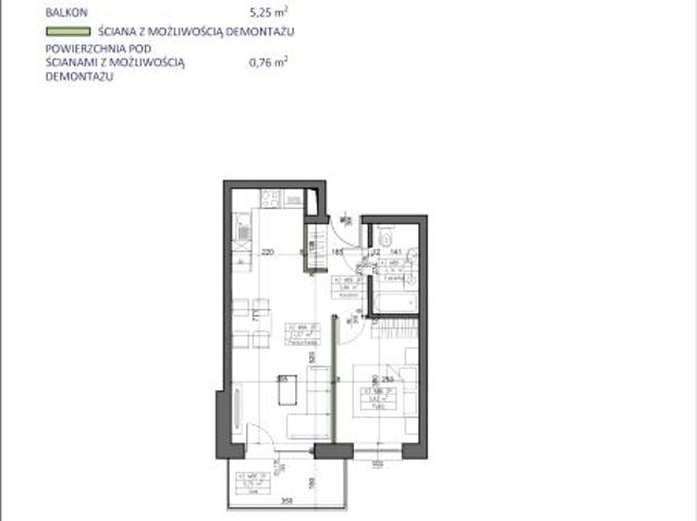 Mieszkanie 38,2m²