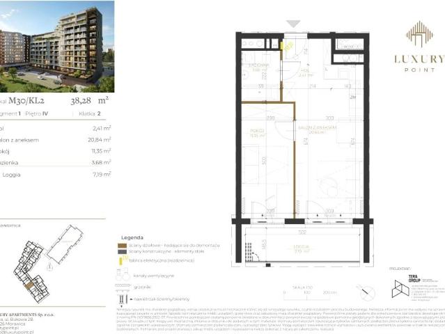Mieszkanie 38,3m²