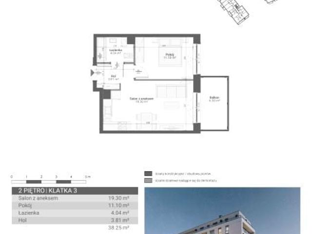 Mieszkanie 38,3m²