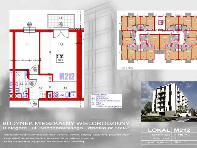 Mieszkanie 38,5m²