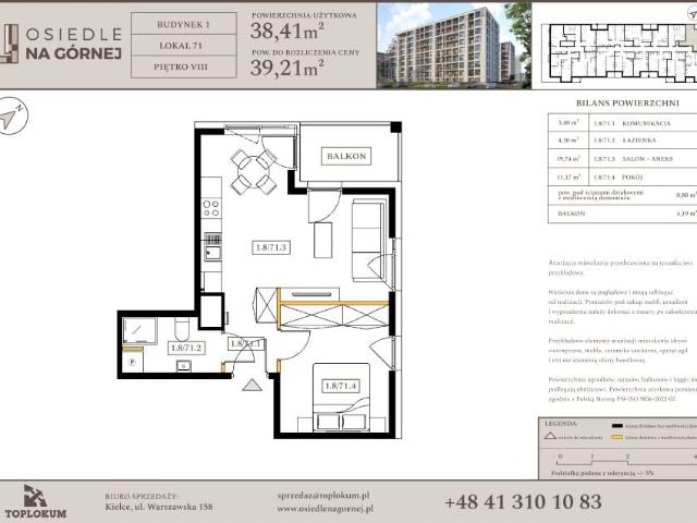Mieszkanie 38,4m²
