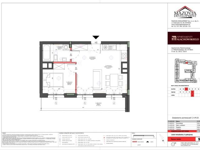 Mieszkanie 38,4m²