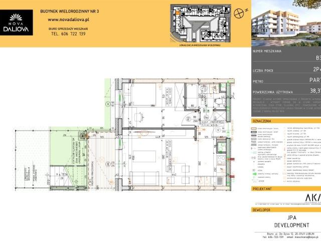 Mieszkanie 38,4m²