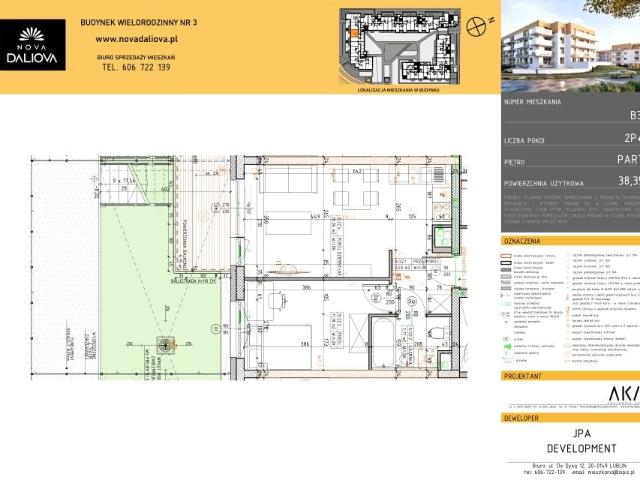 Mieszkanie 38,4m²