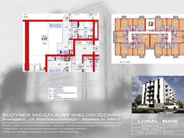 Mieszkanie 37,4m²
