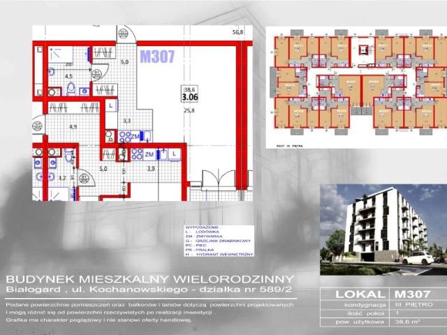 Mieszkanie 37,9m²