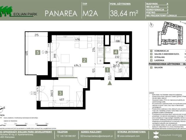 Mieszkanie 38,6m²