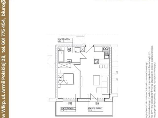 Mieszkanie 38,7m²