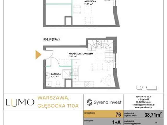 Mieszkanie 38,7m²