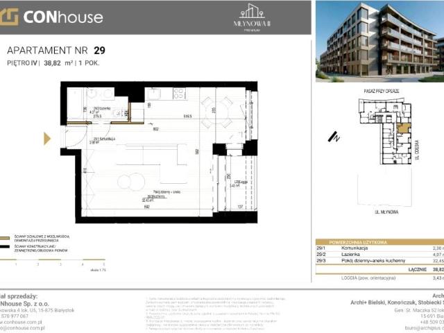 Mieszkanie 38,8m²