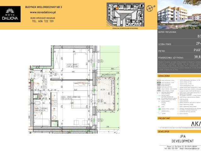 Mieszkanie 38,8m²