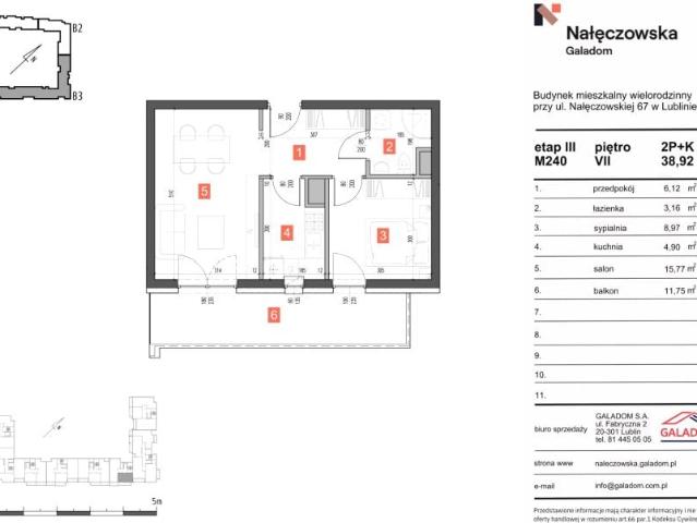 Mieszkanie 38,9m²