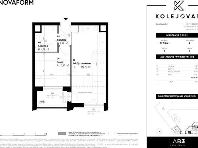 Mieszkanie 38m²