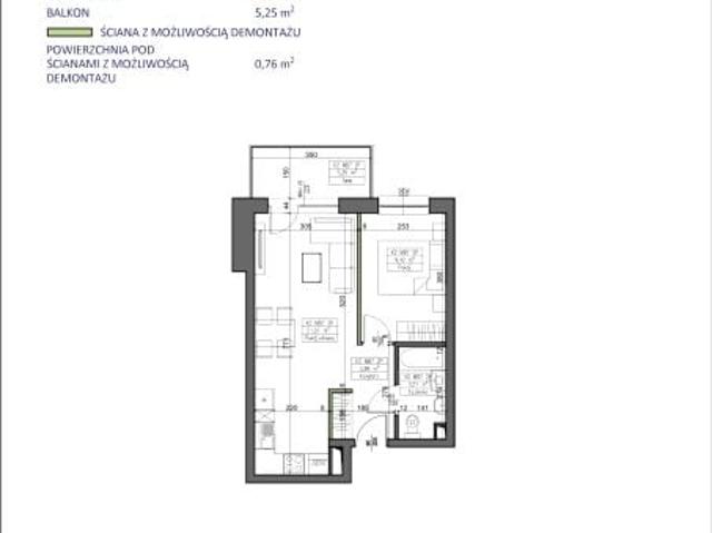 Mieszkanie 38m²
