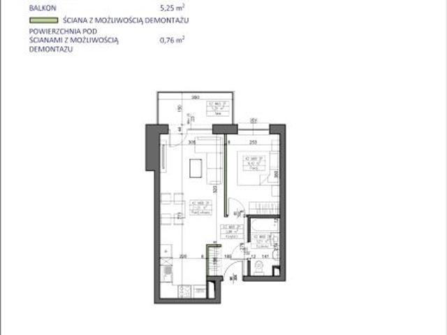 Mieszkanie 38m²