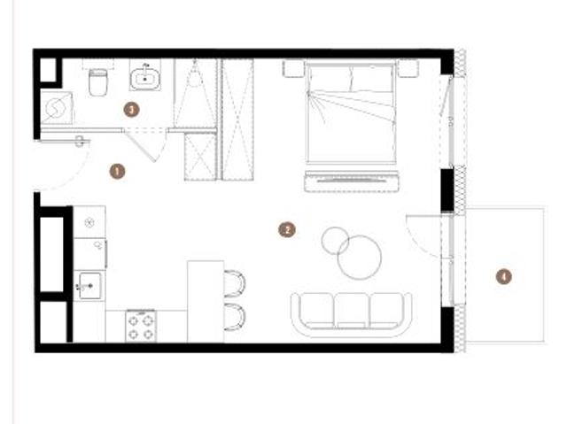 Mieszkanie 38m²