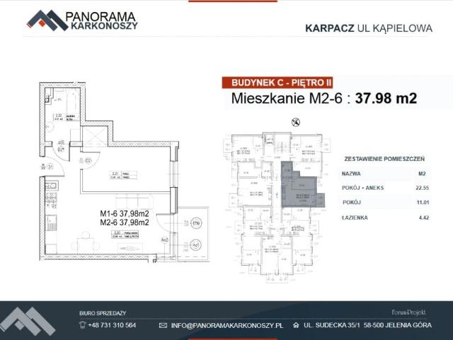 Mieszkanie 38,1m²