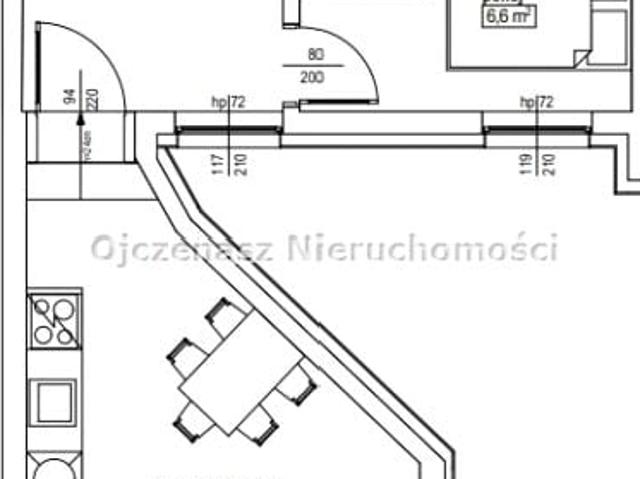 Mieszkanie 39 m², Bydgoszcz